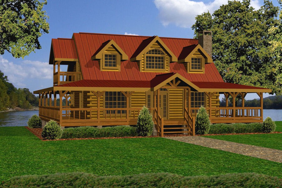 Log Home Plans Cabin Designs from Smoky Mountain
