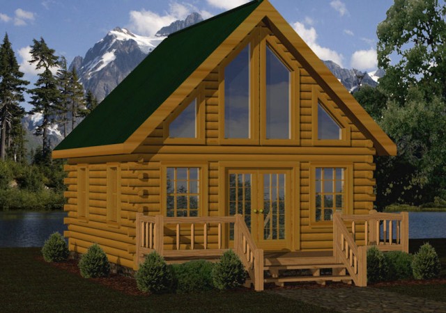 Tiny Log Homes In The 1000 Square Foot, Cabin Floor Plans Less Than 1000 Sq Ft