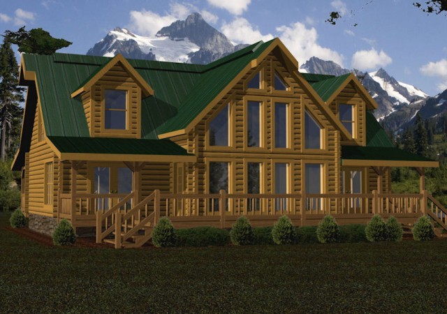 Custom Floor Plans for Log Homes Over 2000 Square Feet
